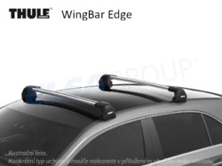 Střešní nosič BMW 5 09-16 WingBar Edge, Thule, TH720700-187027-721500-721400_1