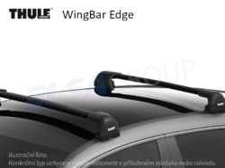 Střešní nosič BMW iX 21- WingBar Edge, Thule, TH720700-187033-721520-721420_1
