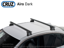 Střešní nosič Citroen Xsara kombi s drážkou, CRUZ Airo Dark