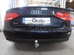 Tažné zařízení Audi A4 sedan 2008-2015 (B8), odnímatelný bajonet, Galia