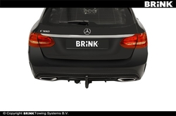 Tažné zařízení Mercedes Benz C kombi 2018/07- (S205), vertikální, BRINK