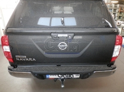 Tažné zařízení Nissan Navara 2005-2015 (D40) se stupačkou , pevné, Galia