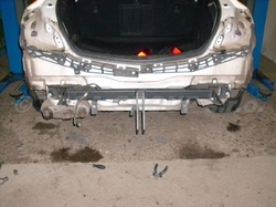 Tažné zařízení Opel Insignia sedan 2008-2013, pevný čep 2 šrouby, BRINK