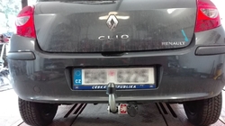 Tažné zařízení Renault Clio HB 2012- (IV), pevný čep 2 šrouby, Galia