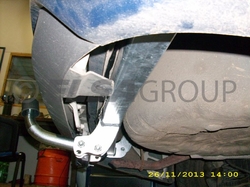 Tažné zařízení Renault Megane kombi 2003-2009 (II), pevný čep 2 šrouby, Galia