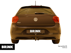 Tažné zařízení VW Polo HB 2017/10-, BMA, BRINK