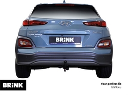 Zařízení pro nosiče kol Hyundai Kona 2017-2020 , nosič zavazadel, BRINK