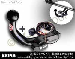 Zařízení pro nosiče kol Mazda MX-30 2020- , nosič zavazadel, BRINK
