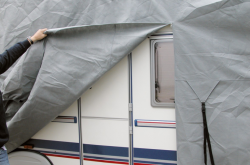 Plachta na karavan 400-450cm