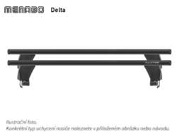 Střešní nosič Seat Ibiza 03/08- HB, Typ 6J5 / 6P1, Menabo Delta, MEN1252-965_8