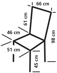 Kempinková židle Caldaro