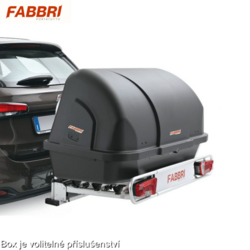 Nosič lyží Fabbri Exclusiv Ski & Board Deluxe - 6 párů lyží, na tažné zařízení - BAZAR