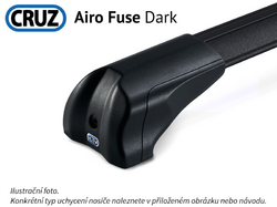 Střešní nosič BMW X3 24-, CRUZ Airo Fuse Dark