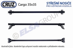 Střešní nosič Ford Transit (všechny verze) 35x35 (3 příčníky), CRUZ