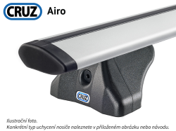 Střešní nosič Maxus T60/T90 EV double cab 21-, CRUZ Airo ALU