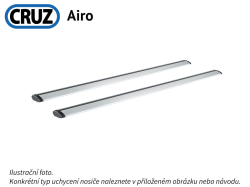 Střešní nosič Maxus T60/T90 EV double cab 21-, CRUZ Airo ALU