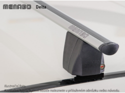 Střešní nosič Mercedes CLA 01/13- Coupe, Typ C117, Menabo Delta