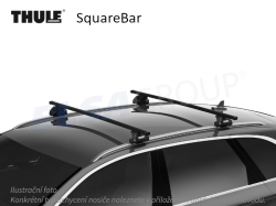 Střešní nosič Mini Aceman 24- SquareBar, Thule
