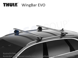 Střešní nosič Mini Aceman 24- WingBar EVO, Thule