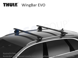 Střešní nosič Mini Aceman 24- WingBar EVO, Thule