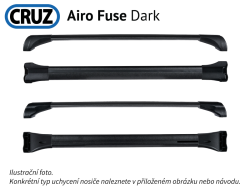 Střešní nosič Mitsubishi Outlander 5dv. 22- (integrované podélníky), CRUZ Airo Fuse Dark