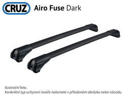 Střešní nosič Mitsubishi Outlander 5dv. 22- (integrované podélníky), CRUZ Airo Fuse Dark