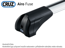 Střešní nosič Mitsubishi Outlander 5dv. 22- (integrované podélníky), CRUZ Airo Fuse