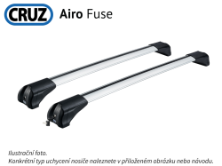 Střešní nosič Mitsubishi Outlander 5dv. 22- (integrované podélníky), CRUZ Airo Fuse