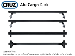 Střešní nosič Mitsubishi Pajero 3dv.82-91, CRUZ ALU Cargo Dark