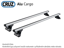 Střešní nosič Mitsubishi Pajero 3dv.82-91, CRUZ ALU Cargo