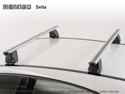 Střešní nosič Subaru Levorg 09/15- HB, Menabo Delta