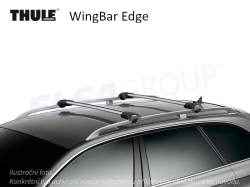 Střešní nosič Subaru XV 17- WingBar Edge, Thule