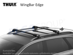 Střešní nosič Subaru XV 17- WingBar Edge, Thule