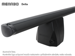 Střešní nosič Volvo EX30 23-, Menabo Delta