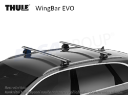Střešní nosič VW ID.7 Tourer 24- WingBar EVO, Thule