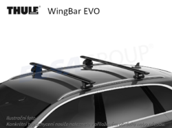 Střešní nosič VW ID.7 Tourer 24- WingBar EVO, Thule
