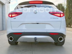 Tažné zařízení Alfa Romeo Stelvio 2017- , vertikální, Aragon