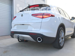 Tažné zařízení Alfa Romeo Stelvio 2017- , vertikální, Aragon