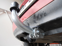 Tažné zařízení Audi A3 HB 1996-2003 (8L) 2WD, pevný čep 2 šrouby, Galia
