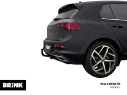 Tažné zařízení Audi A3 Sportback S-Line 2020- (8YA), vertikální, BRINK