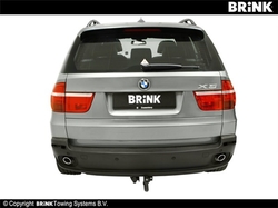 Tažné zařízení BMW X5 2007-2013 (E70) , odnímatelný vertikal, BRINK