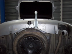 Tažné zařízení Citroen C8 2002-, pevný čep 2 šrouby, Galia