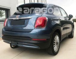 Tažné zařízení Fiat 500X 2015- , odnímatelný vertikal, Aragon