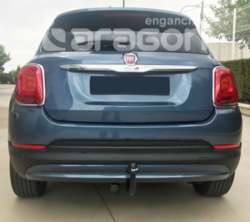 Tažné zařízení Fiat 500X 2015- , odnímatelný vertikal, Aragon