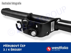 Tažné zařízení Fiat Ducato valník 2021-2024/01, příruba 4 šr., Westfalia