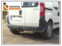 Tažné zařízení Fiat Fiorino 2008- , pevné 2 šr., Aragon