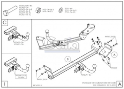 Tažné zařízení Hyundai i30 kombi 2024/06-, pevné 2 šr., Galia