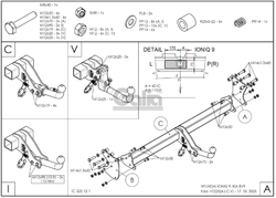 Tažné zařízení Hyundai Ioniq 9 2025- , vertikální, Galia