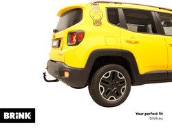 Tažné zařízení Jeep Compass 2017/08-, vertikální, BRINK