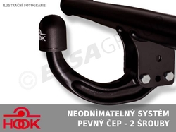 Tažné zařízení Kia Carnival 2006-2015 , pevné 2 šr., HOOK
